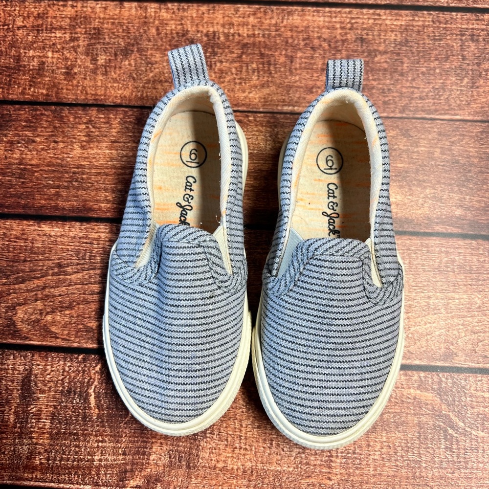 Cat & Jack Blue Kids Slip-On Shoes